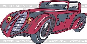 Hot rod - vector image