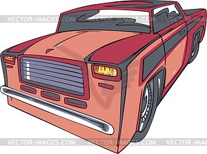 Hot rod - vector image