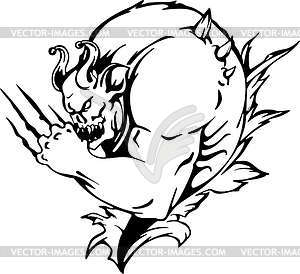 Monster - vector clipart