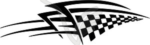 Racing graphics - vector clipart