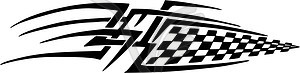 Racing graphics - vector image