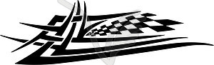 Racing graphics - vector clipart