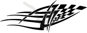 Racing graphics - vector image