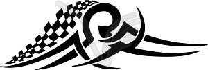 Racing graphics - vector clipart