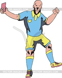 Referee - vector image