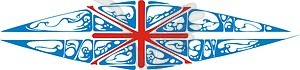 Union Jack tribal tattoo - vector clip art