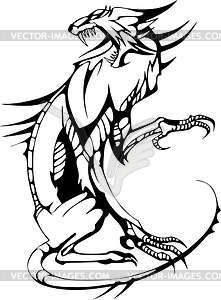 Dragon - vector clipart