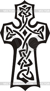 Celtic cross - vector image