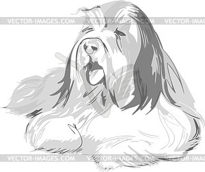 Dog - vector clipart / vector image