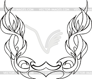 Wreath - vector image