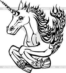 Unicorn - vector image