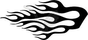 Flame - vector clipart