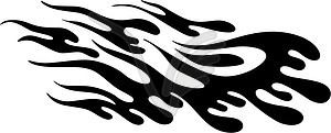 Flame - vector clip art