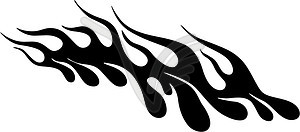 Flame - vector clipart