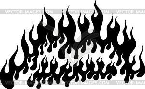 Flame - vector clipart