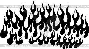 Flame - vector clipart