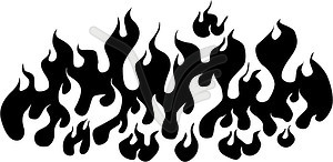 Flame - vector image