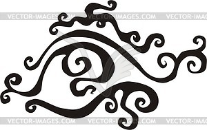 Eye tattoo - vector clipart