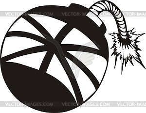 Bomb - vector clipart