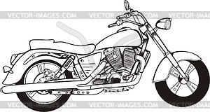 Motorcycle - vector image