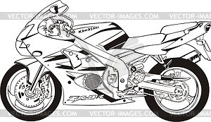 Motorcycle - vector image