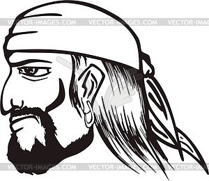 Pirate - vector clipart / vector image