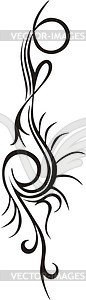 Ornamental tattoo - vector image