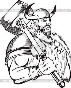 Viking - vector image