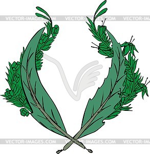 Wreath - vector clipart