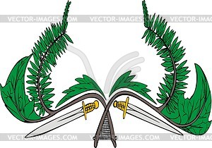 Wreath - vector image