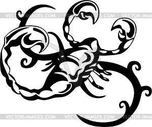 Scorpion - royalty-free vector image