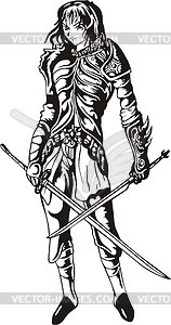 Warrior - vector image