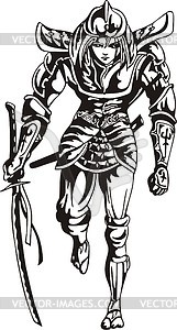 Warrior - vector clipart