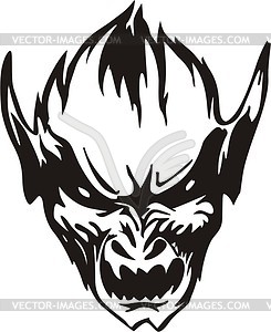 Tattoo monster - vector image