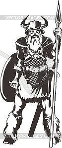 Viking - royalty-free vector image