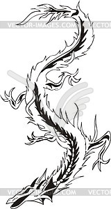 Dragon - vector clipart