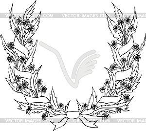 Wreath - vector clipart