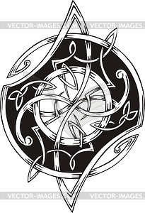 Celtic knot - royalty-free vector clipart