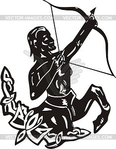 Sagittarius - vector image