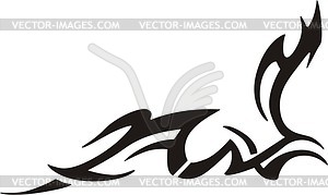 Tribal tattoo - vector clipart / vector image