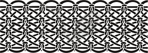 Celtic ornamental knot pattern - vector clipart