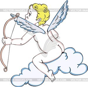 Angel Cupid - vector clipart