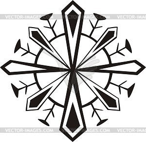 Snowflake - vector clipart