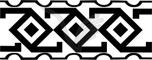 Ornamental border - vector clipart