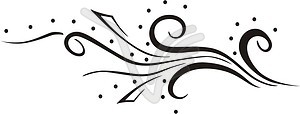 Oriental ornament - vinyl EPS vector clipart