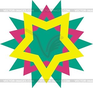 Star dingbat - vector clipart