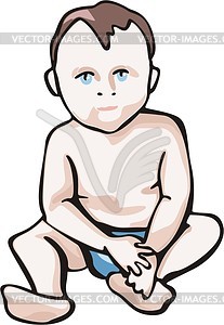 Baby - vector image