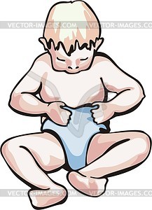 Baby - vector clipart