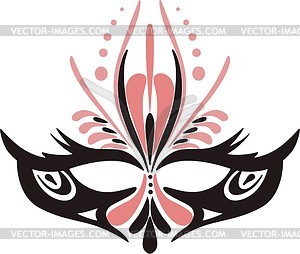 Carnival mask - royalty-free vector image