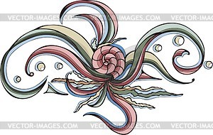 Sea ornamental pattern - vector clip art